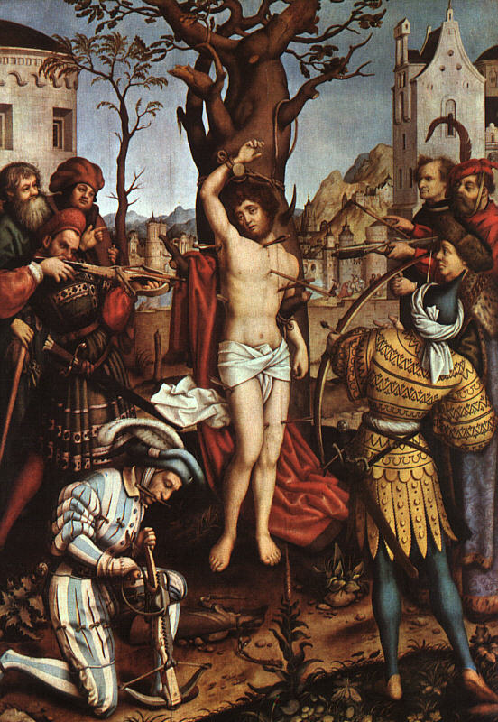 HOLBEIN, Hans the Elder The Martyrdom of Saint Sebastian